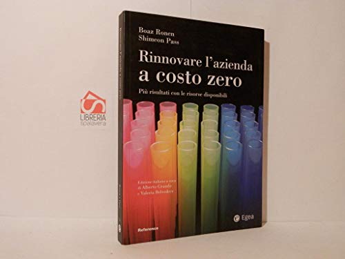 Rinnovare L'Azienda A Costo Zero. Più Risultati Con Le Risorse Disponibili