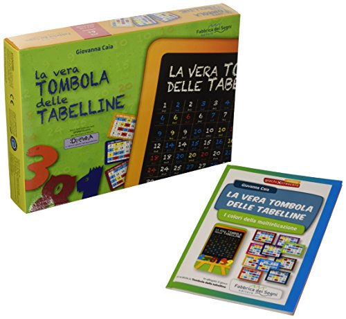 La Vera Tombola Delle Tabelline. I Colori Della Moltiplicazione. Ediz. Illustrata. Con Gadget