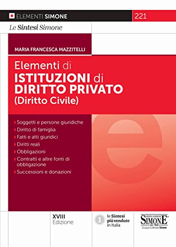 Elementi Di Istituzioni Di Diritto Privato (Diritto Civile)