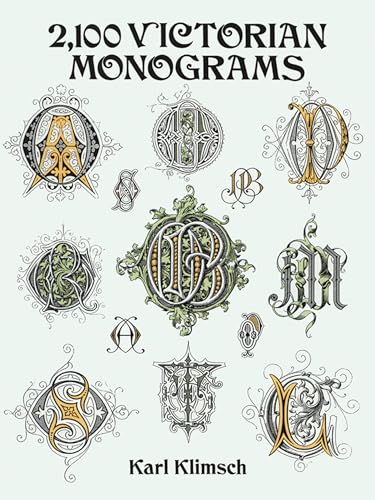 2,100 Victorian Monograms