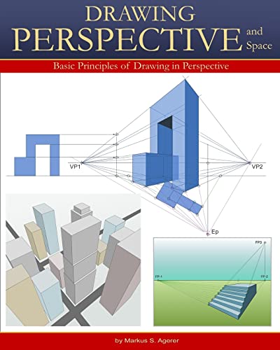 Drawing Perspective & Space: Basic Principles Of Drawing In Perspective B/W