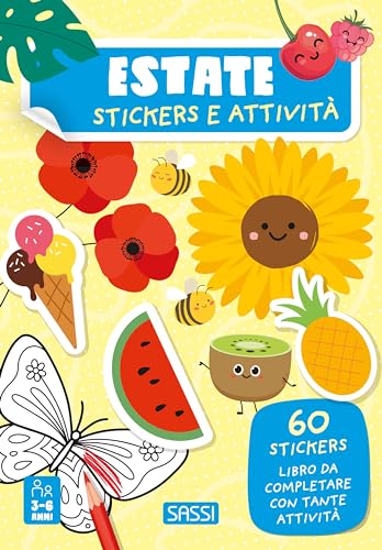 Estate. Stickers E Attività. Ediz. Illustrata
