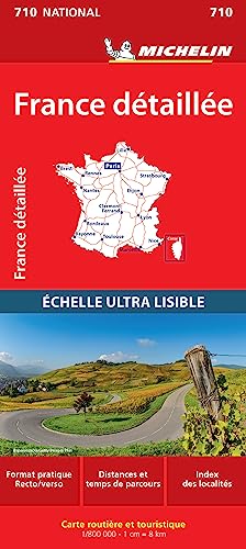 Carte France Détaillée : 1/800 000 Michelin