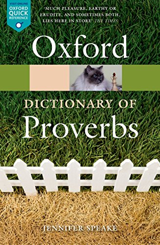 Oxford Dictionary Of Proverbs
