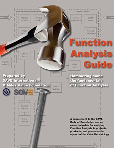 Function Analysis Guide: A Supplement To The Save Body Of Knowledge