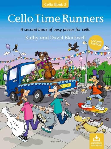 Cello Time Runners (Second Edition): A Second Book Of Easy Pieces For Cello
