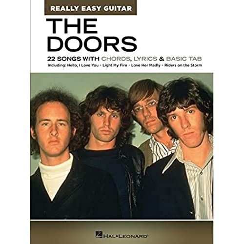 The Doors - Really Easy Guitar Series 22 Songs With Chords, Lyrics & Basic Tab