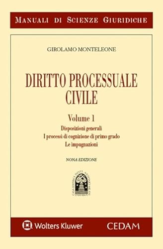 Diritto Processuale Civile Volume I: Vol. 1