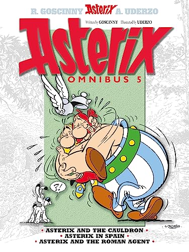 Asterix Omnibus 5: Asterix And The Cauldron, Asterix In Spain, Asterix And The Roman Agent