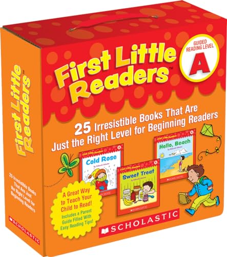 First Little Readers Guided Reading Level A: 25 Irresistible Books That Are Just The Right Level For Beginning Readers