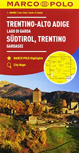 Trentino Alto Adige, Lago Di Garda 1:200.000