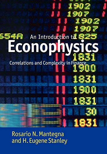 Introduction To Econophysics: Correlations And Complexity In Finance