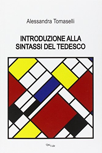 Introduzione Alla Sintassi Del Tedesco