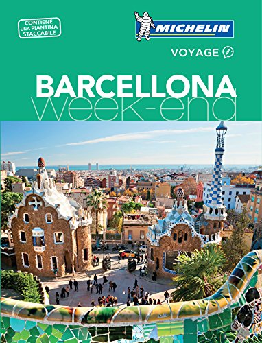 Barcellona Guida Turistica Michelin Completa |Con Cartina Dettagliata | Scopri Le Bellezze Di Barcellona | Formato Libro In Brossura