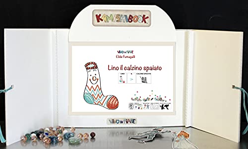 Lino Il Calzino Spaiato. Testo In Simboli. Kamishibai. Ediz. Illustrata. Con Audiolibro