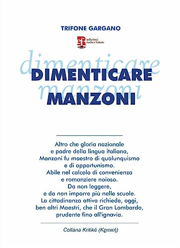 Dimenticare Manzoni