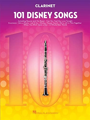 101 Disney Songs Clarinet