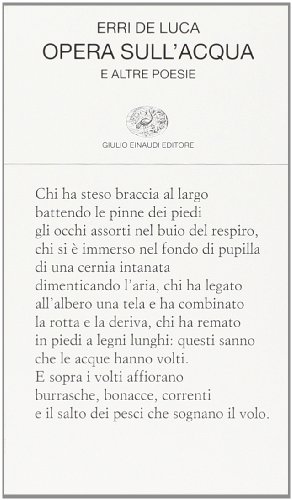 Opera Sull'Acqua E Altre Poesie