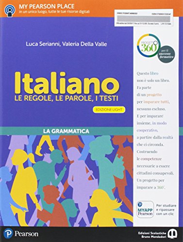 Italiano. Le Regole, Le Parole, I Testi. Italiano. Ediz. Light. Per La Scuola Media. Con E-Book. Con Espansione Online