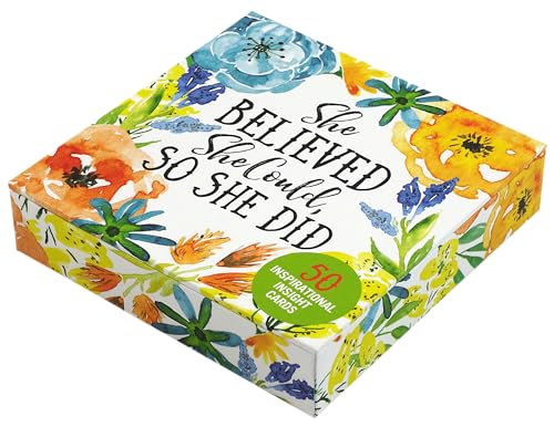 She Believed She Could, So She Did Insight Cards