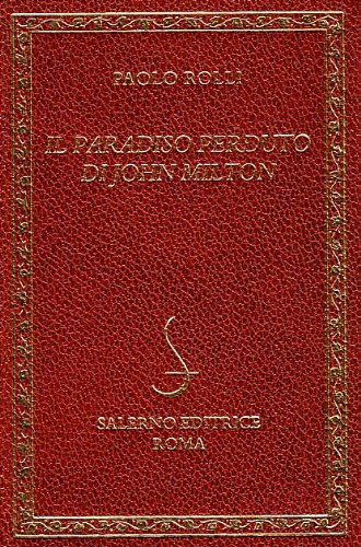 Il Paradiso Perduto Di John Milton