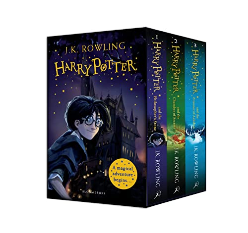 Harry Potter 1–3 Box Set: A Magical Adventure Begins: 3 Book Set (Vol 1 - 3)