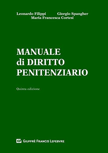 Manuale Di Diritto Penitenziario