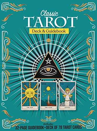 Classic Tarot Deck And Guidebook Kit: Includes: 32-Page Guidebook, Deck Of 78 Tarot Cards