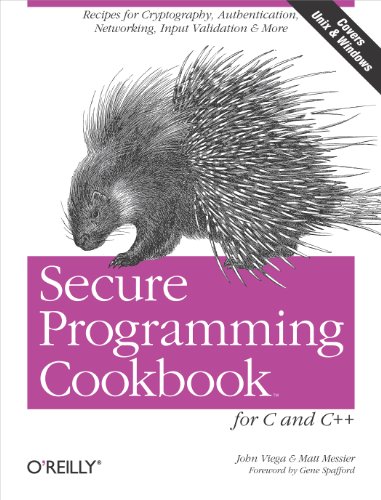Secure Programming Cookbook For C And C++