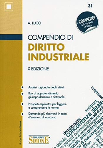 Compendio Di Diritto Industriale