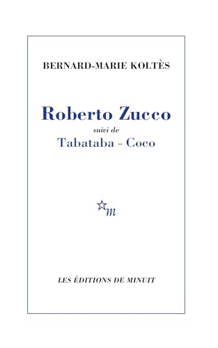Roberto Zucco Suivi De Tabataba-Coco