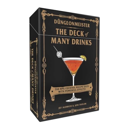 The Deck Of Many Drinks: The Rpg Cocktail Recipe Deck With Powerful Effects!