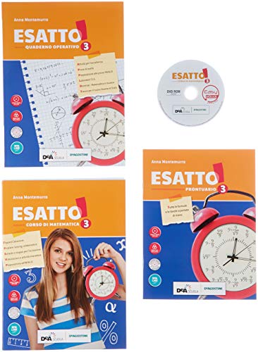 Esatto! Con Quaderno Operativo E Prontuario. Ediz. Curricolare. Per La Scuola Media. Con Ebook. Con Espansione Online. Con Dvd-Rom (Vol. 3)
