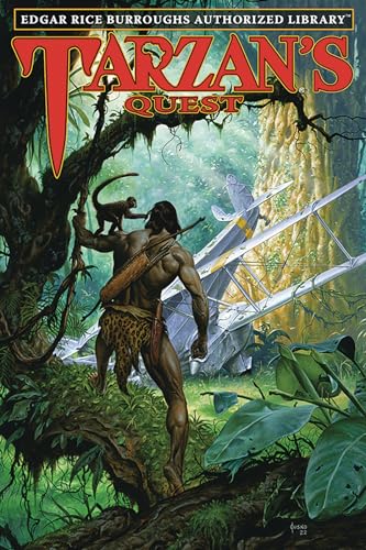 Erb Auth Lib Tarzan Hc 19 Tarzans Quest: Edgar Rice Burroughs Authorized Library