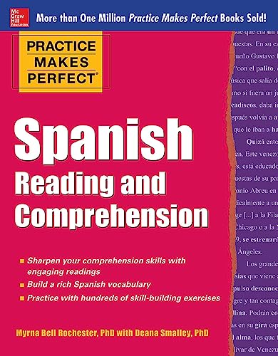Practice Makes Perfect Spanish Reading And Comprehension
