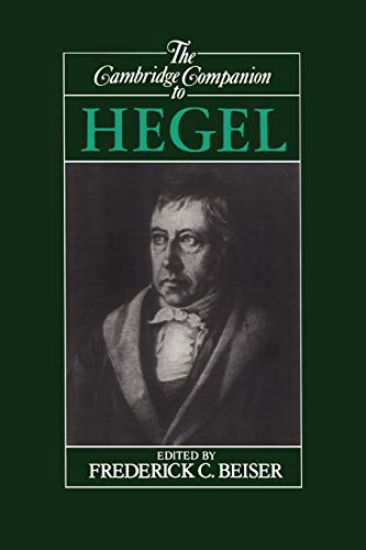 The Cambridge Companion To Hegel