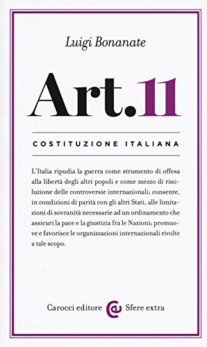 Costituzione Italiana: Articolo 11