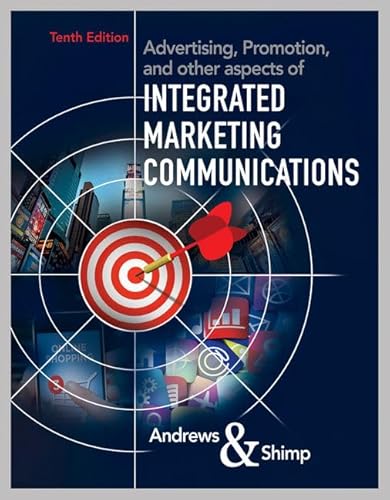 Advertising, Promotion, And Other Aspects Of Integrated Marketing Communications