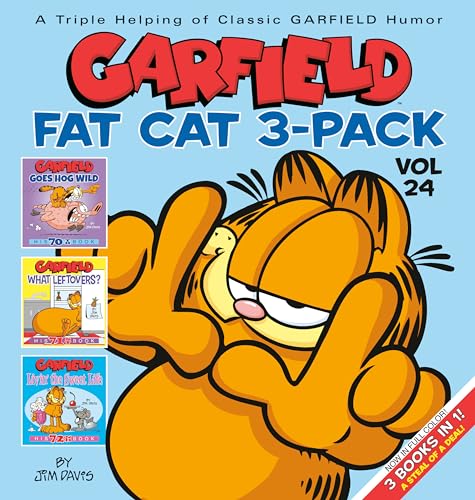 Garfield Fat Cat 3-Pack #24: Garfield Goes Hog Wild / Garfield What Leftovers? / Garfield Livin' The Sweet Life