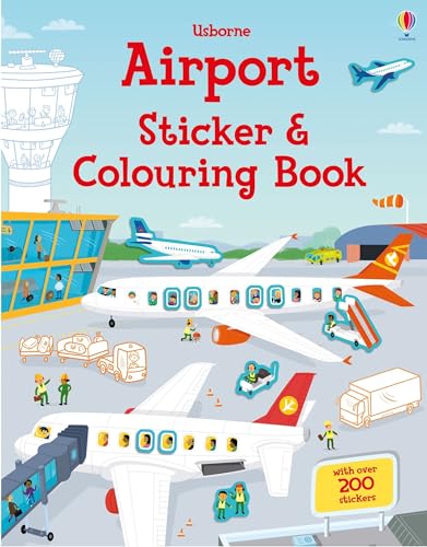 Airport Sticker And Colouring Book (First Colouring Books) (Sticker & Colouring Book)