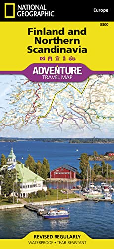 National Geographic Adventure Map Finland And Northern Scandinavia [Lingua Inglese]: Travel Maps International Adventure Map