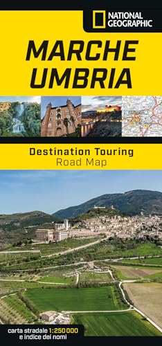 Marche E Umbria. Road Map. Destination Touring 1:250.000