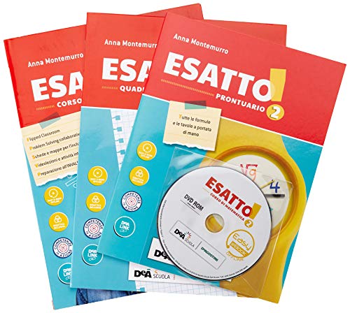Esatto! Con Quaderno Operativo E Prontuario. Ediz. Curricolare. Per La Scuola Media. Con Ebook. Con Espansione Online. Con Dvd-Rom (Vol. 2)