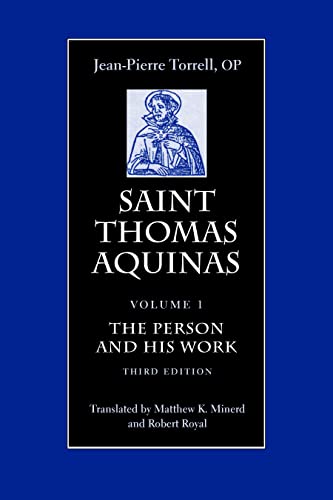 Saint Thomas Aquinas: The Person And His Work (1)