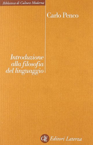 Introduzione Alla Filosofia Del Linguaggio