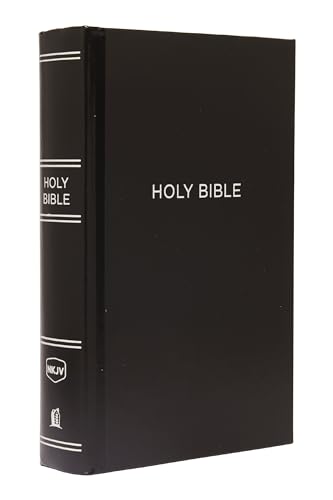 The Holy Bible: New King James Version, Black, Red Letter Edition, Pew Bible
