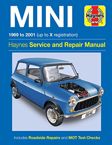 Haynes Mini 1969 To 2001 Up To X Registration Service And Repair Manual
