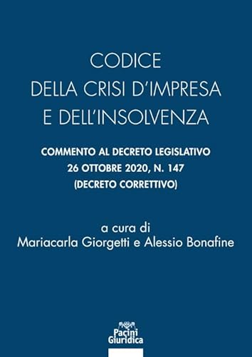 Codice Della Crisi D'Impresa E Dell'Insolvenza
