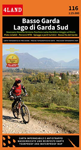 Basso Garda. Lago Di Garda Sud. Carta Escursionistica 1: 25.000: 116