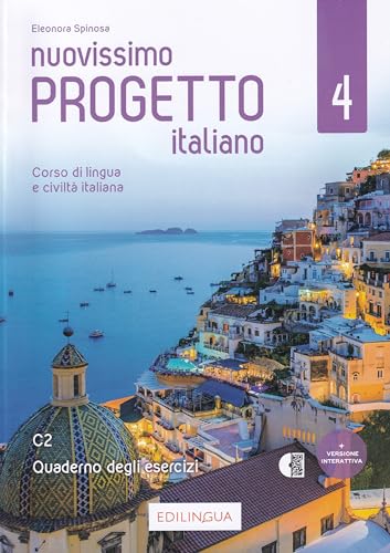 Nuovissimo Progetto Italiano 4 + Idee Online Code – Quaderno Degli Esercizi. C2
